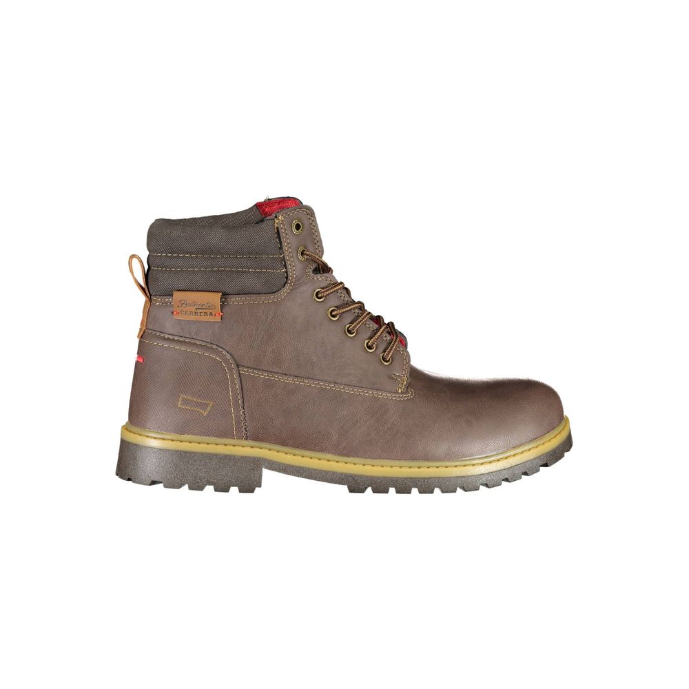 Carrera Brauner Polyesterstiefel