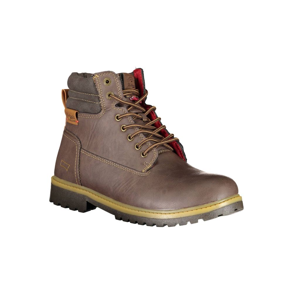 Carrera Brauner Polyesterstiefel