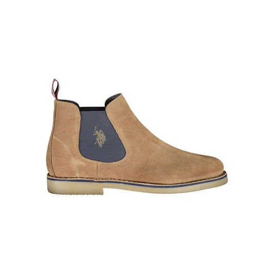 US POLO ASSN. Beige Polyester Boot