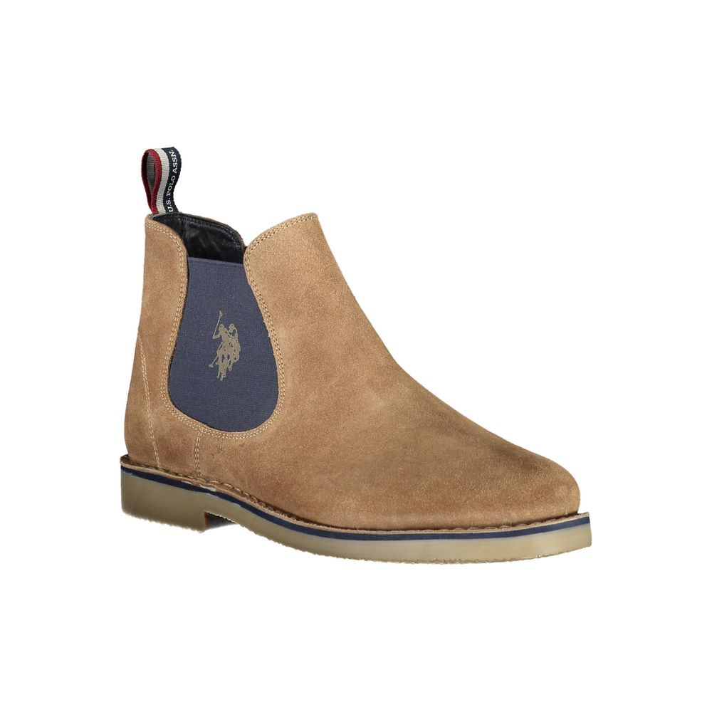 US POLO ASSN. Beige Polyesterstiefel