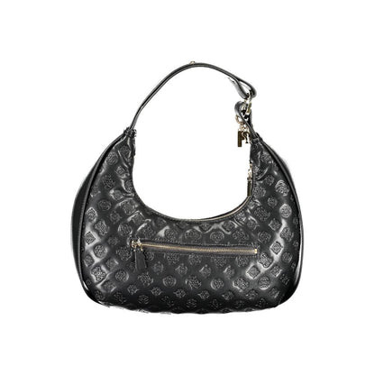 Guess Jeans – Schwarze Polyethylen-Handtasche