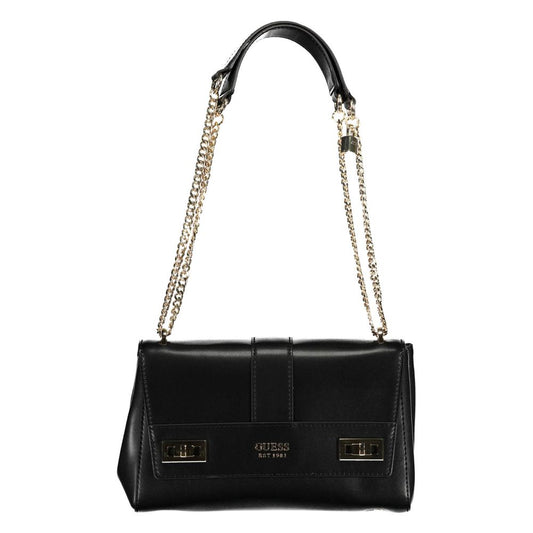 Guess Jeans – Schwarze Polyethylen-Handtasche