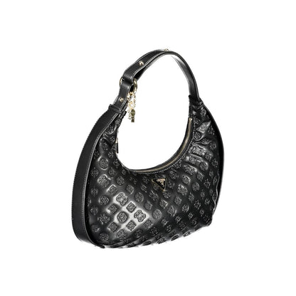 Guess Jeans – Schwarze Polyethylen-Handtasche
