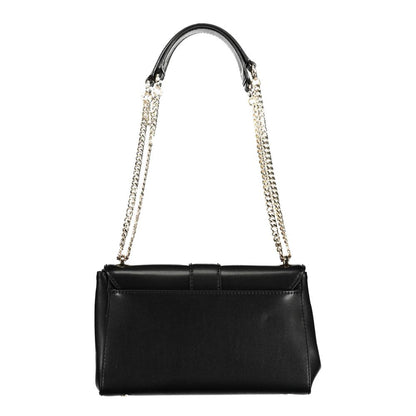 Guess Jeans – Schwarze Polyethylen-Handtasche