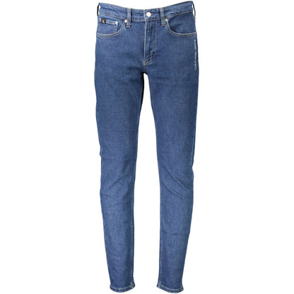 Calvin Klein Jeans und Hose aus Baumwolle, Blau