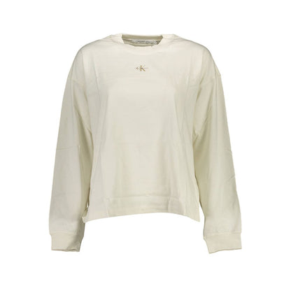 Calvin Klein – Weiße Baumwolloberteile und T-Shirts