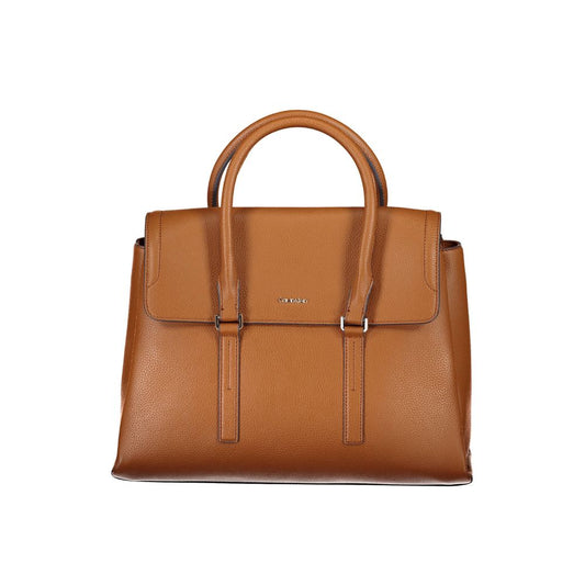 Calvin Klein – Braune Handtasche aus Polyethylen