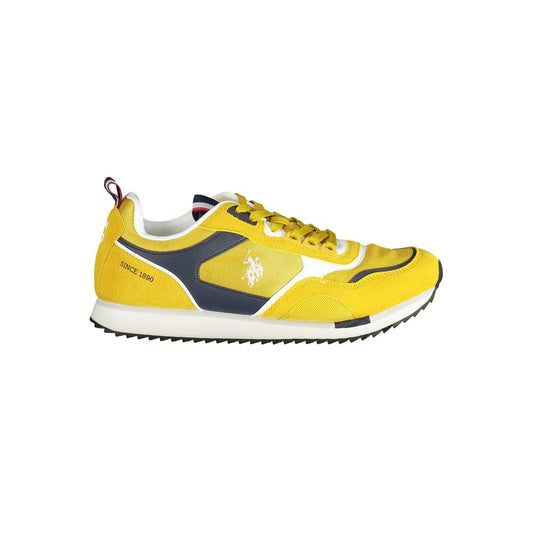 US POLO ASSN. Yellow Polyester Sneaker