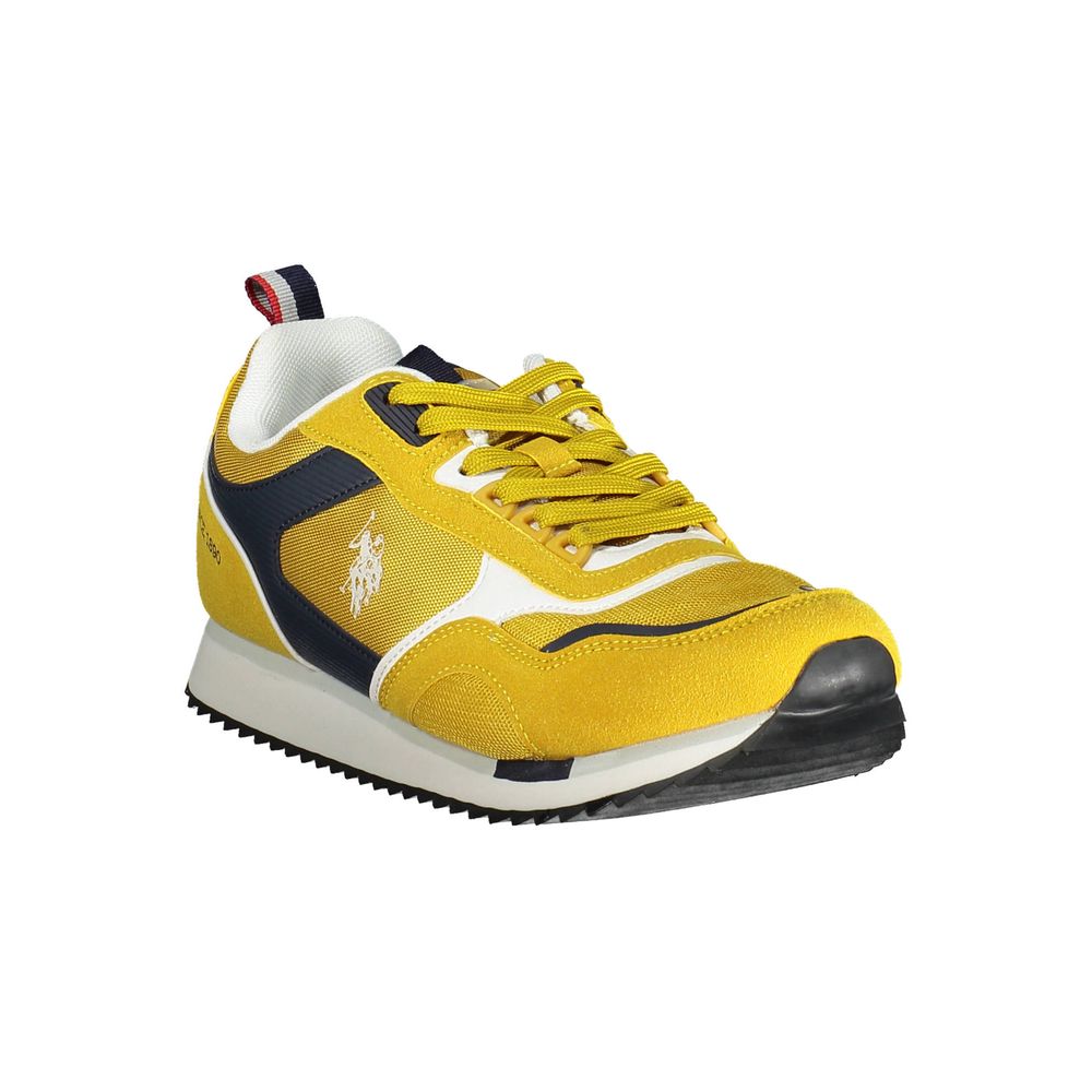 US POLO ASSN. Yellow Polyester Sneaker
