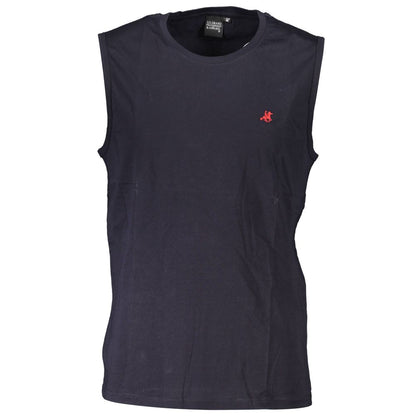 US Grand Polo Blue Cotton T-Shirt