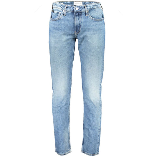 Calvin Klein Jeans und Hose aus Baumwolle, Blau