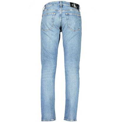 Calvin Klein Jeans und Hose aus Baumwolle, Blau