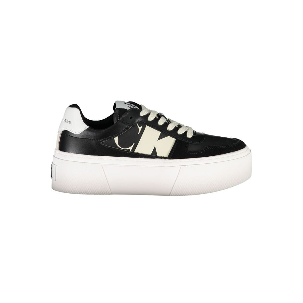 Calvin Klein – Schwarzer Polyester-Sneaker