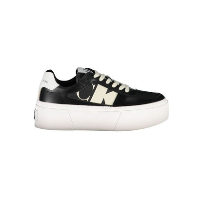 Calvin Klein – Schwarzer Polyester-Sneaker