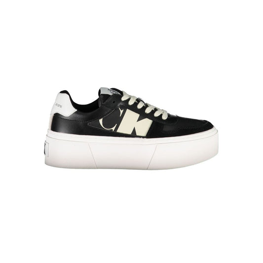Calvin Klein – Schwarzer Polyester-Sneaker