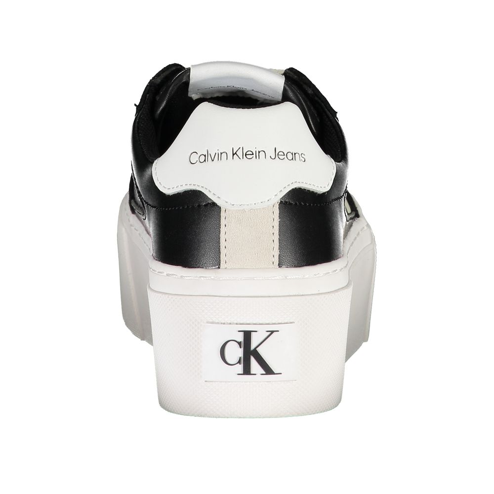Calvin Klein – Schwarzer Polyester-Sneaker