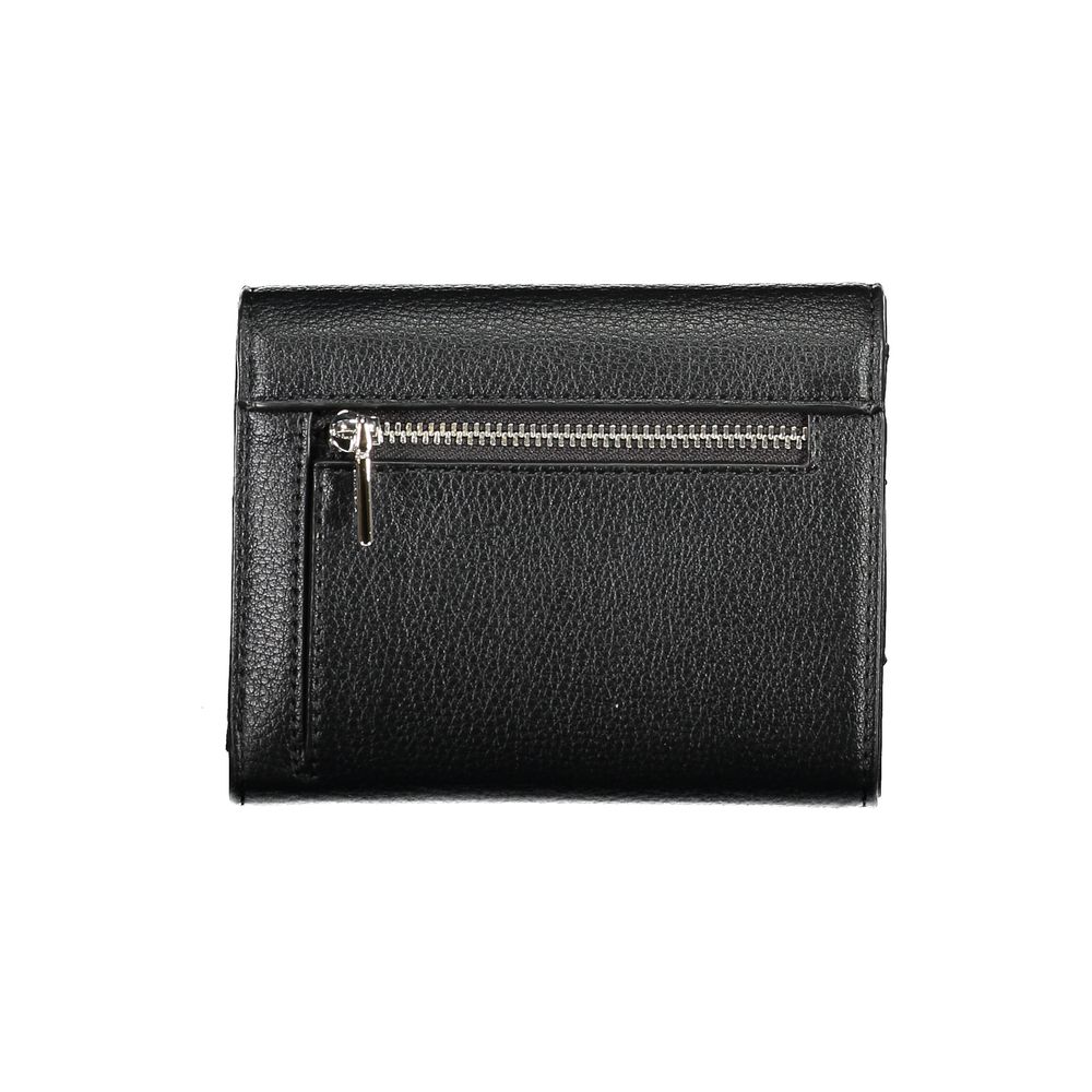 Calvin Klein – Schwarze Polyethylen-Geldbörse