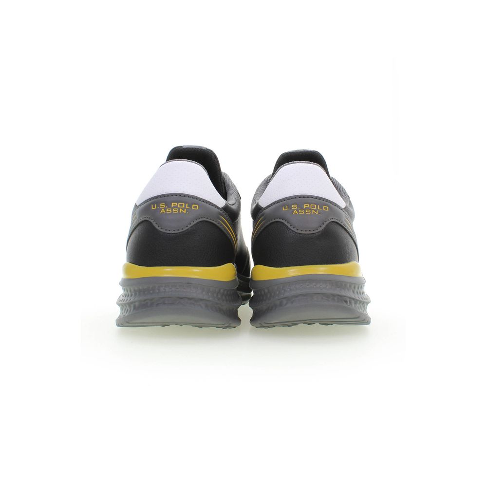 US POLO ASSN. Schwarzer Polyester-Sneaker