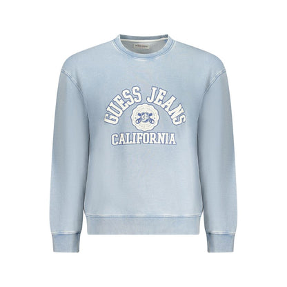 Guess Jeans – Blauer Baumwollpullover