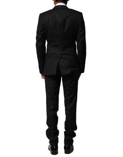 Dolce &amp; Gabbana – Blauer MARTINI-Anzug aus Wolle, zweiteilig