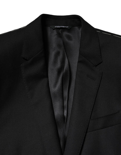 Dolce &amp; Gabbana – Blauer MARTINI-Anzug aus Wolle, zweiteilig