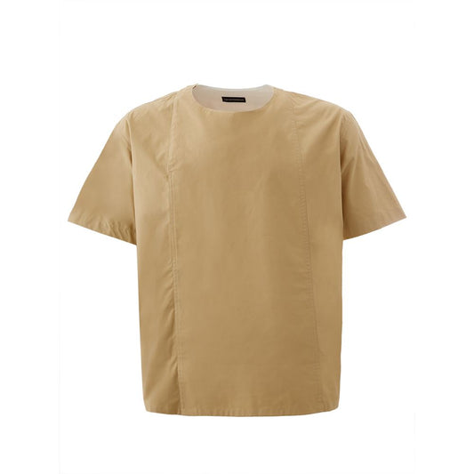 Brauner Baumwollpullover von Emporio Armani