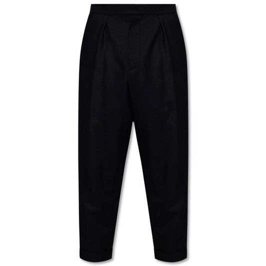 Balmain – Schwarze Jeans und Hose aus Baumwolle