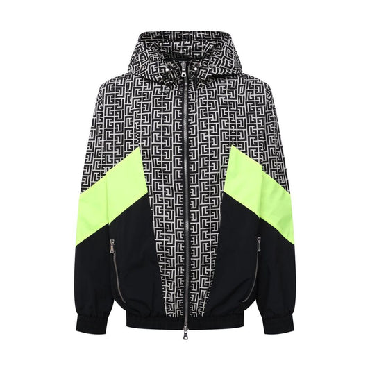 Balmain Mehrfarbige Nylonjacke