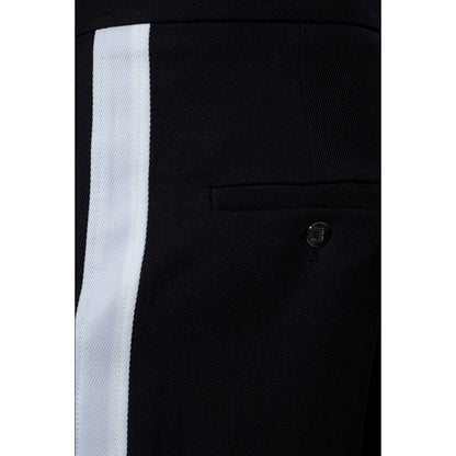 Balmain Black Cotton Jeans &amp; Pant