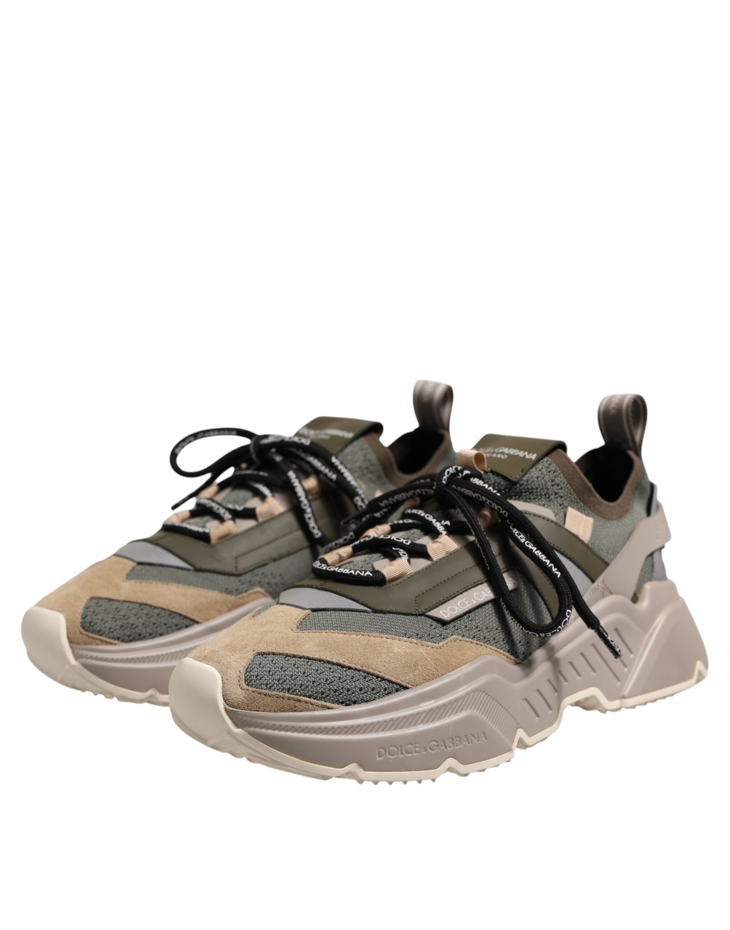 Dolce &amp; Gabbana Multicolor Daymaster Low Top Sneakers Shoes