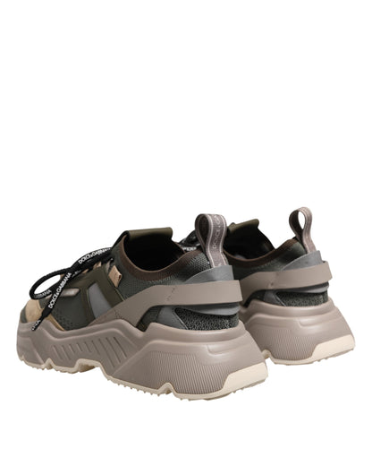 Dolce &amp; Gabbana Multicolor Daymaster Low Top Sneakers Shoes