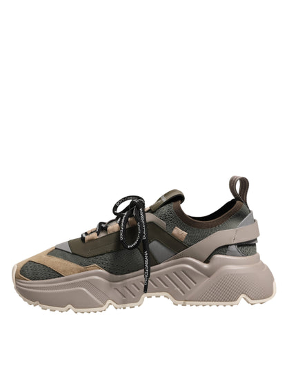 Dolce &amp; Gabbana Multicolor Daymaster Low Top Sneakers Shoes