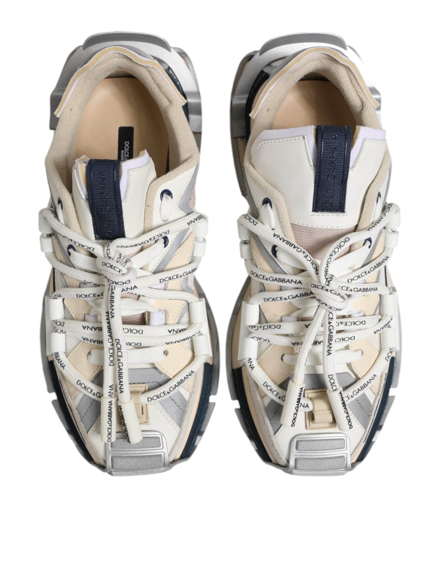 Dolce &amp; Gabbana Multicolor Space Low Top Men Sneakers Shoes