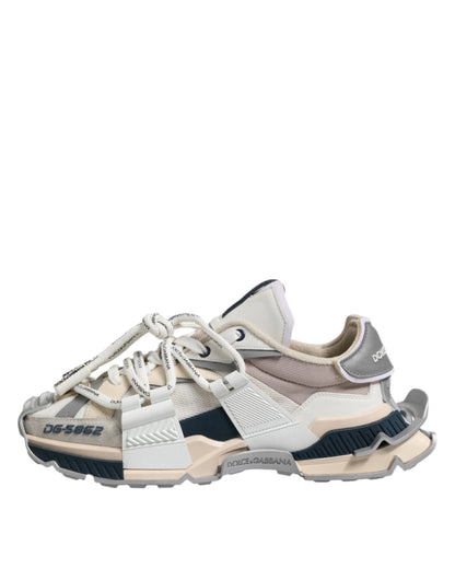 Dolce &amp; Gabbana Multicolor Space Low Top Men Sneakers Shoes
