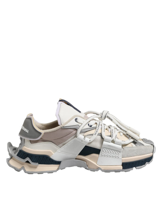 Dolce &amp; Gabbana Multicolor Space Low Top Men Sneakers Shoes