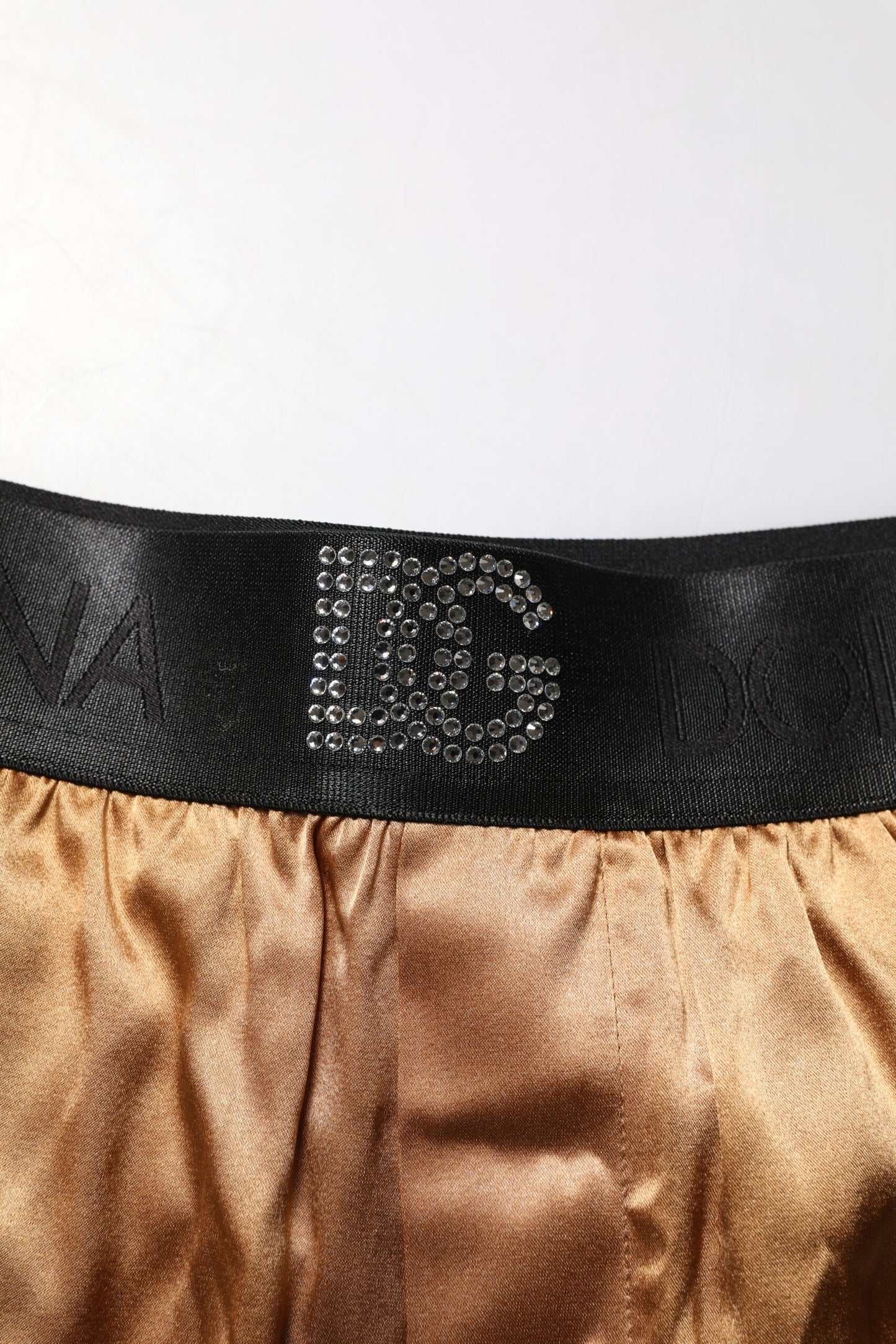 Dolce &amp; Gabbana Beige Men Regular Boxer Eye Mask Set Underwear