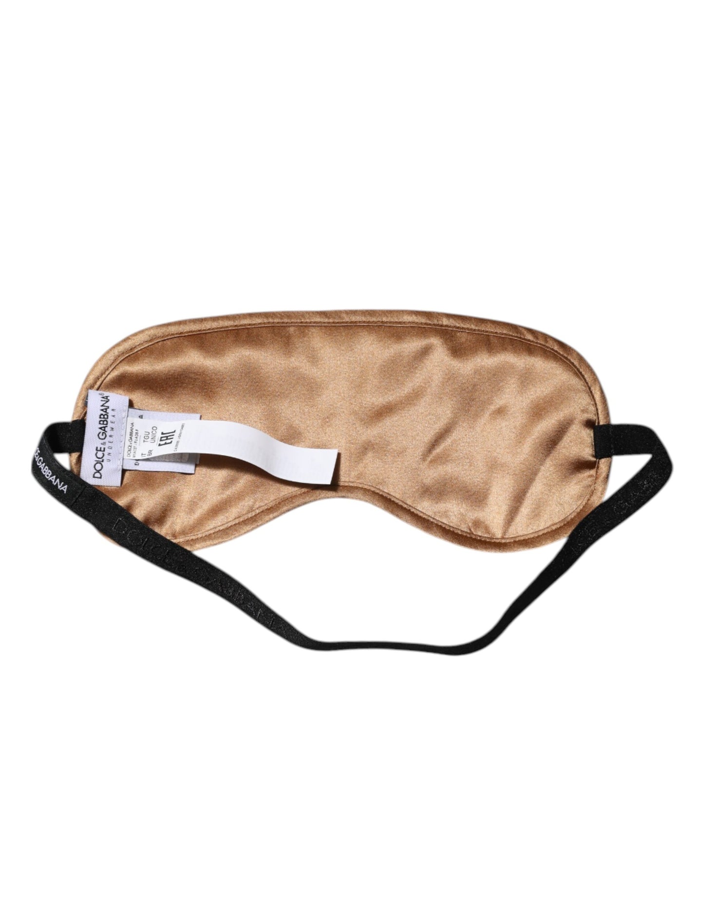 Dolce &amp; Gabbana Beige Men Regular Boxer Eye Mask Set Underwear