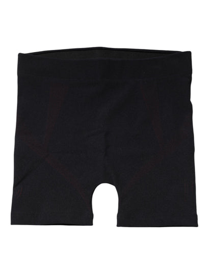 Dolce &amp; Gabbana Black Nylon Stretch Boxer Shorts Underwear