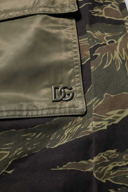 Dolce &amp; Gabbana Mehrfarbige Cargo-Camouflagehose