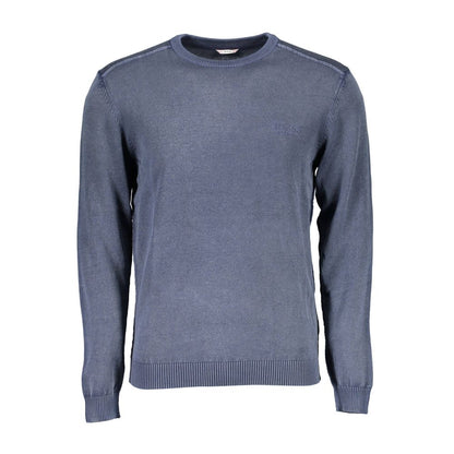 Guess Jeans – Blauer Baumwollpullover