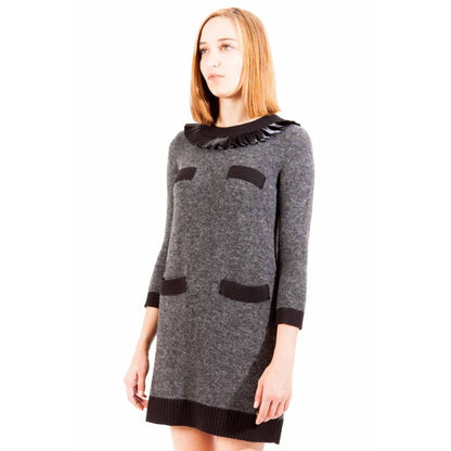 Love Moschino – Graues Wollkleid