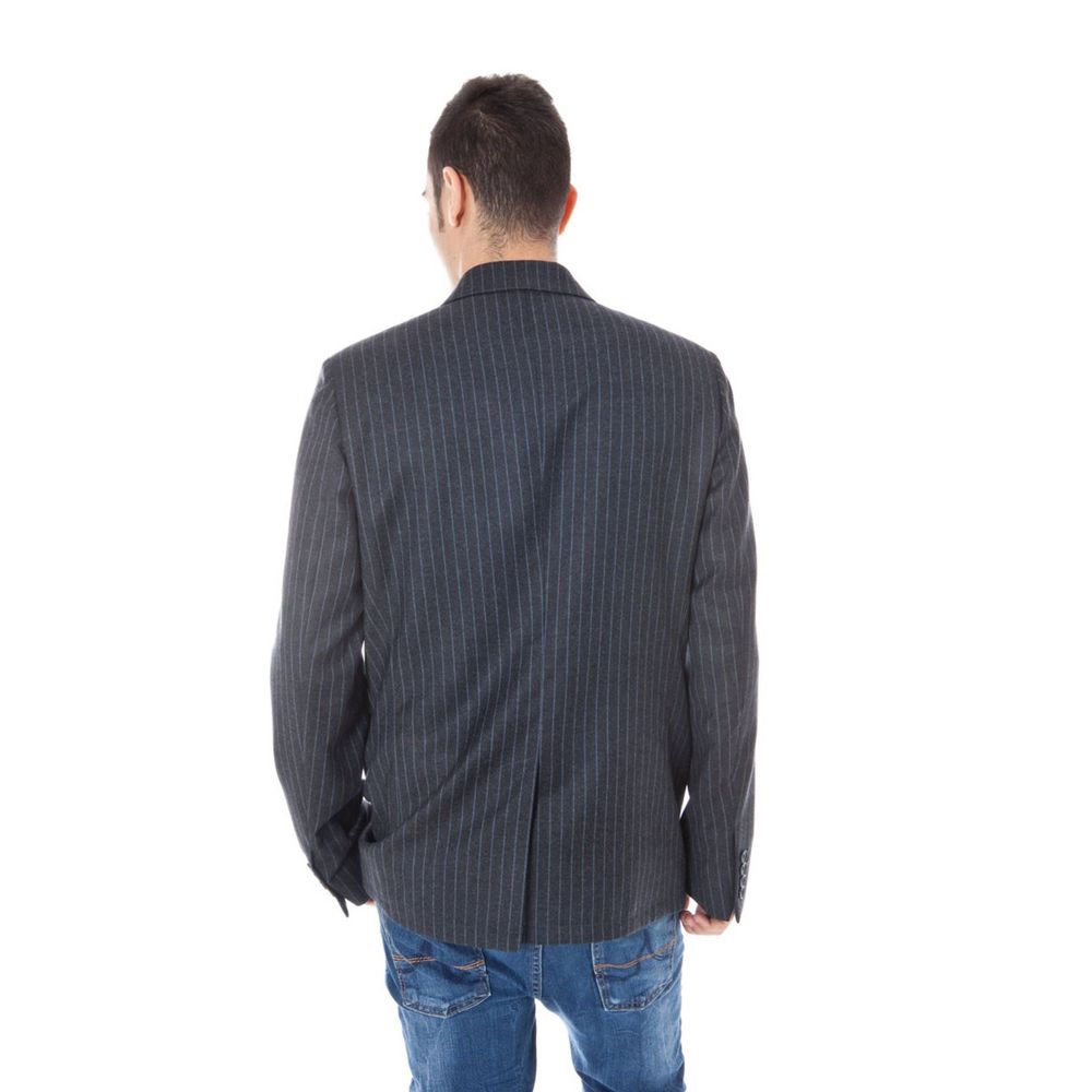 Calvin Klein Graue Wolljacke
