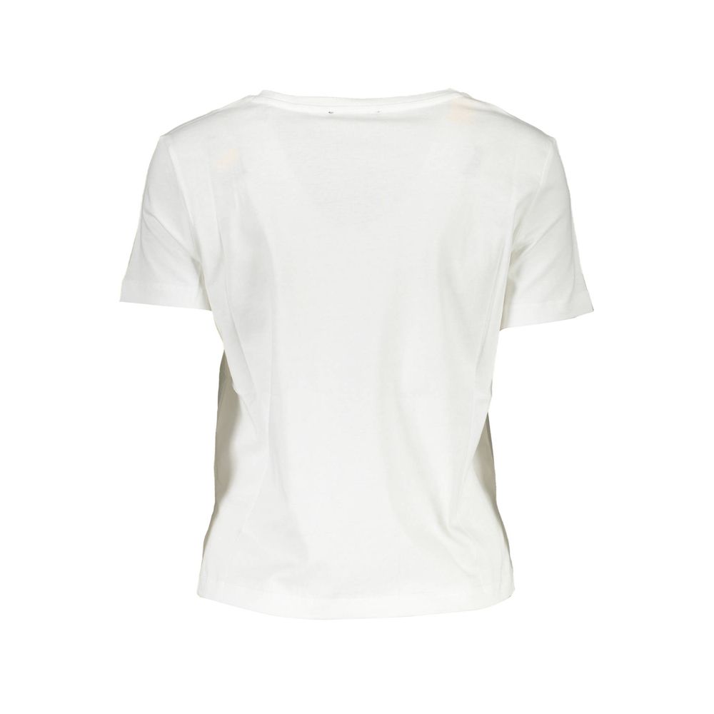 Guess Jeans – Weiße Baumwolloberteile und T-Shirts