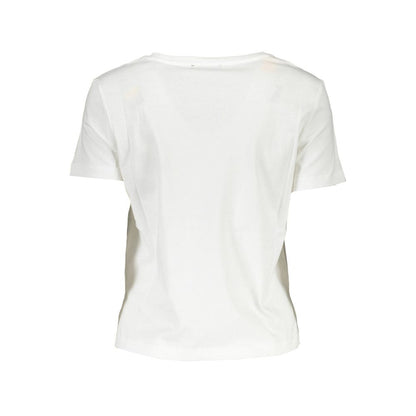 Guess Jeans – Weiße Baumwolloberteile und T-Shirts