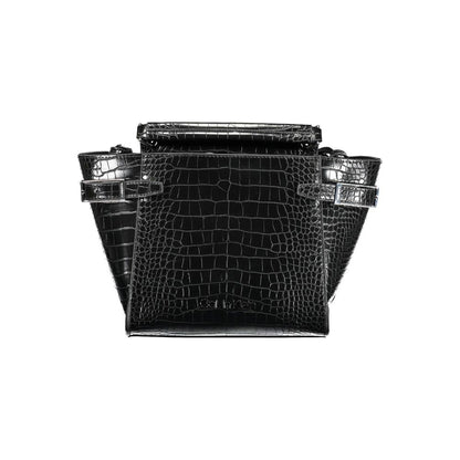 Calvin Klein – Schwarze Handtasche aus Polyethylen