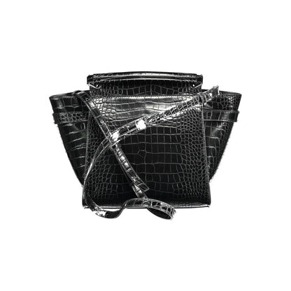 Calvin Klein – Schwarze Handtasche aus Polyethylen