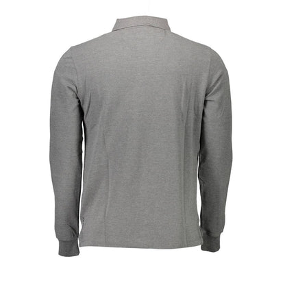 US POLO ASSN. Gray Cotton Polo Shirt