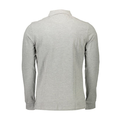 US POLO ASSN. Gray Cotton Polo Shirt