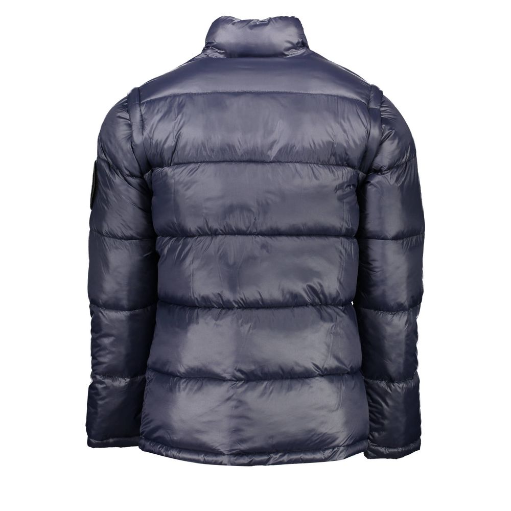 Blaue Polyesterjacke von Plein Sport