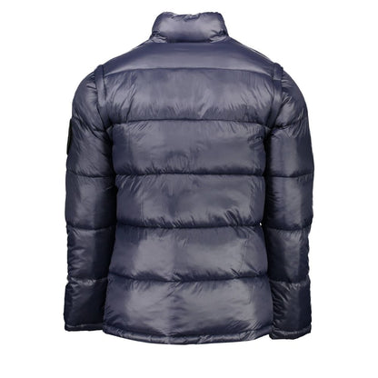 Blaue Polyesterjacke von Plein Sport
